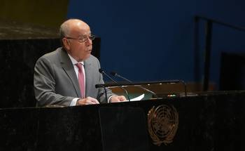 Mauro Vieira durante una conferencia de las Naciones Unidas, el 28 de julio, en la sede de la ONU en Nueva York. · Foto: Timothy A. Clary, AFP
