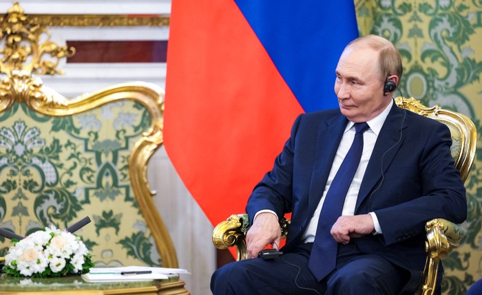 Vladimir Putin, durante una reunión en el Kremlin, el 6 de agosto, en Moscú. Foto: Gavriil Grigorov, POOL, AFP.
