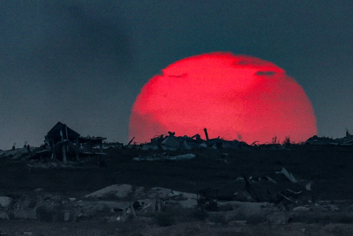 Frontera de Israel con Gaza, el 27 de agosto. · Foto: Jack Guez, AFP