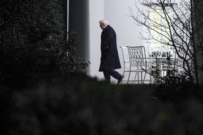 Donald Trump, el 14 de noviembre, en la Casa Blanca, en Washington DC. · Foto: Saul Loeb