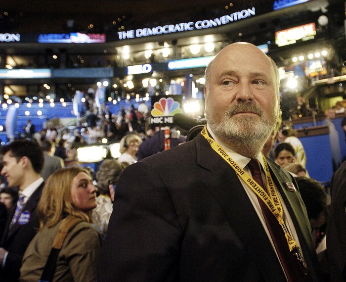 Rob Reiner durante una Convención Nacional Demócrata, en Boston, Massachusetts (archivo, 2024). · Foto: Stan Honda, AFP