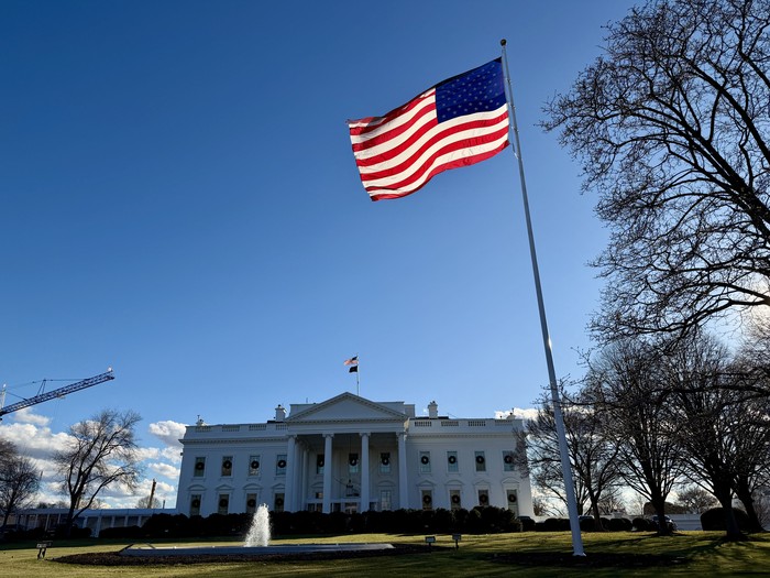 Casa Blanca, el 19 de diciembre, en Washington D.C. · Foto: AFP