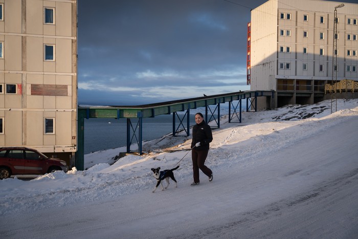 Nuuk, la capital de Groenlandia, el 15 de enero de 2026. Foto: Alessandro Rampazzo / AFP