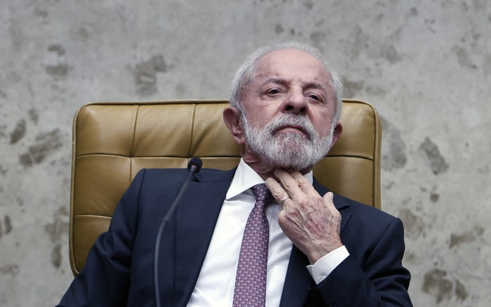 Lula da Silva, en el Supremo Tribunal Federal de Brasilia, el 2 de febrero de 2026. 
Foto: Sergio Lima / AFP