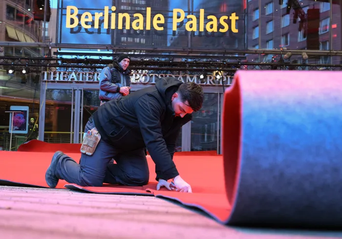Palacio Berlinale, el 10 de febrero, previo al festival. Foto: Ralf Hirschberger / AFP