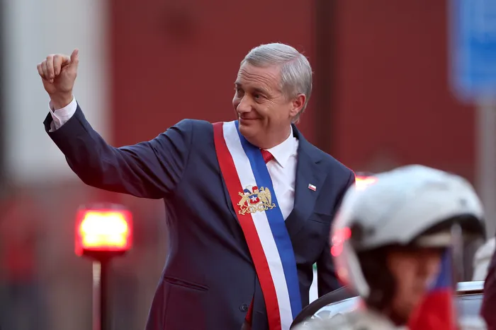 José Antonio Kast, el 22 de marzo, en Santiago. · Foto: Javier Torres, AFP