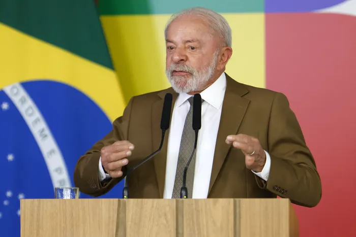 Lula da Silva, en el Palacio de Planalto en Brasilia, el 12 de marzo de 2026.
Foto: Sergio Lima / AFP