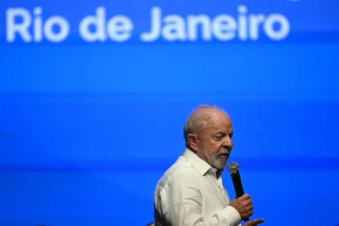Lula da Silva, el 26 de marzo. · Foto: Mauro Pimentel, AFP