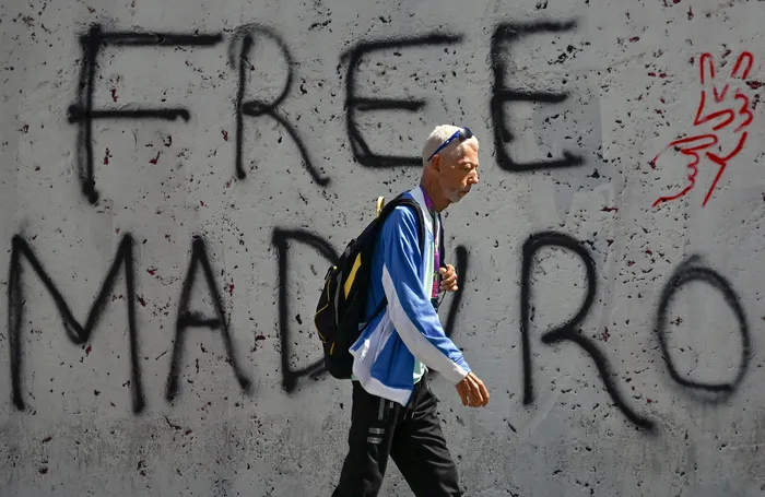 Ciudad de Caracas, el 26 de marzo. · Foto: Juan Barreto, AFP