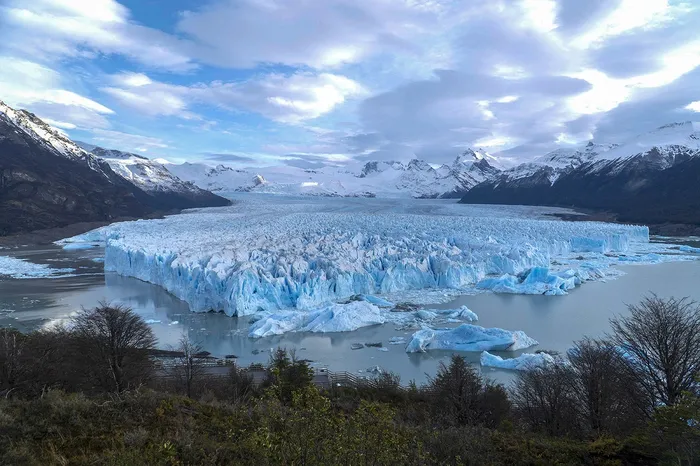 Glaciar Perito Moreno en el Parque Nacional Los Glaciares, cerca de El Calafate, provincia de Santa Cruz, Argentina. (archivo, junio de 2025) · Foto: Walter Díaz, AFP