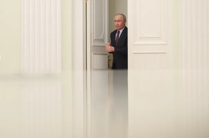 Vladimir Putin, el 23 de abril, en Moscú. · Foto: Maxim Shemetov, AFP