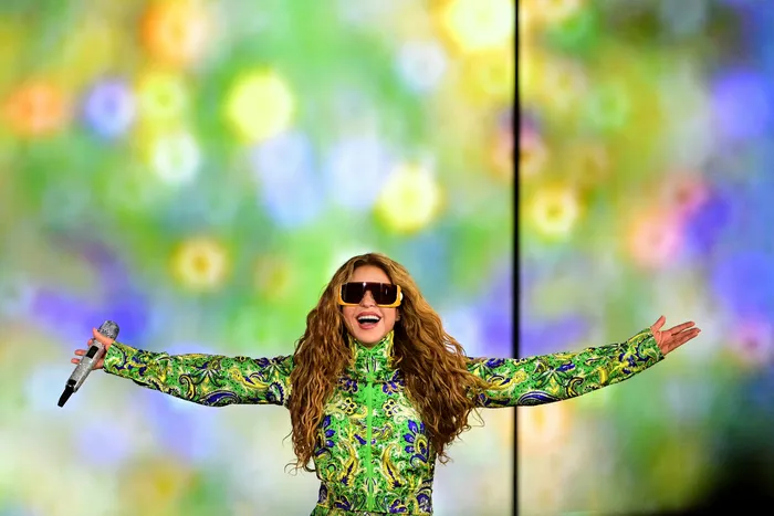 Shakira, el 2 de mayo, durante su concierto en la playa de Copacabana, en Río de Janeiro. · Foto: Pablo Porciúncula, AFP