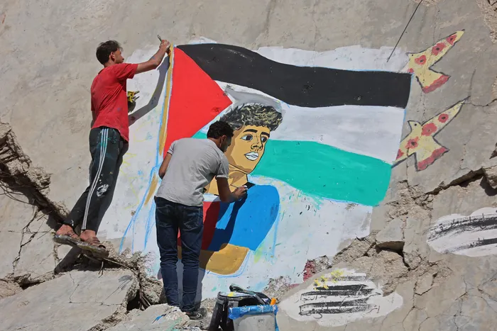 Foto principal del artículo 'Más que una bandera' · Foto: Omar Al-Qattaa, AFP