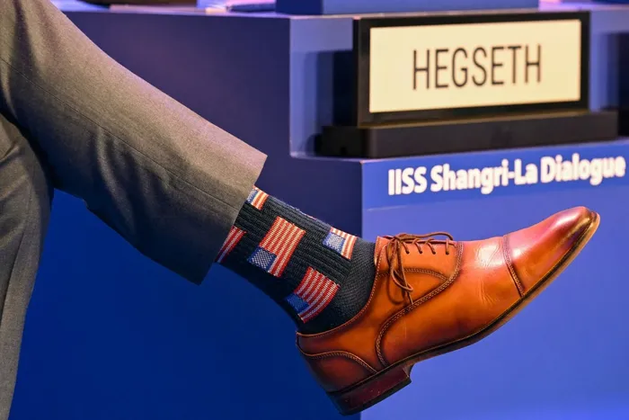 Secretario de Defensa estadounidense, Pete Hegseth, en Singapur (archivo, mayo de 2026).
Foto: Jam Sta Rosa, AFP