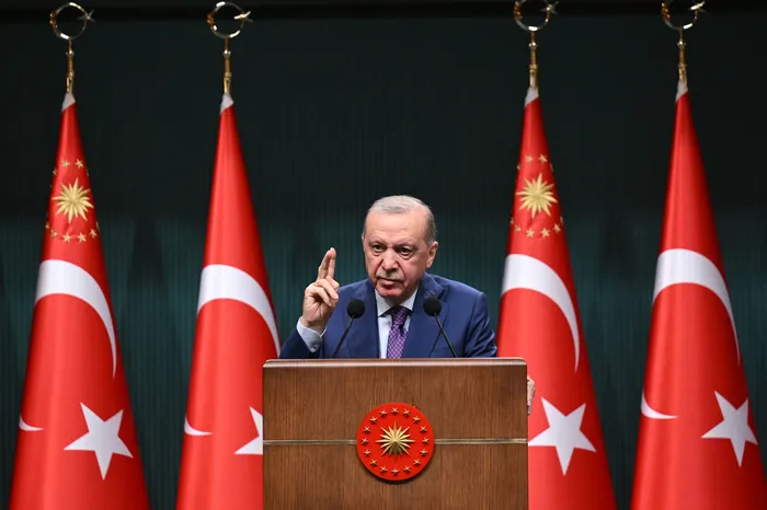 Recep Tayyip Erdogan, el 1º de junio, en Ankara · Foto: Mehmet Ali Ozcan, AFP
