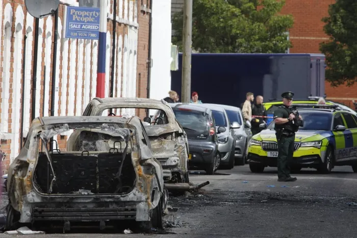 Belfast, Irlanda del Norte, el 10 de junio. · Foto: Conor Mcccaughley, Anadolu, AFP