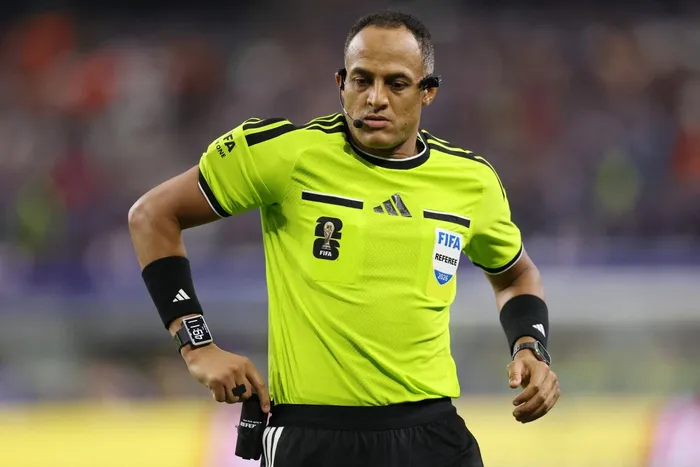 Ismail Elfath, el 14 de junio, durante el partido entre Países Bajos y Japón, en el estadio de Dallas, en Estados Unidos. · Foto: Michael Steele, Getty Images, AFP