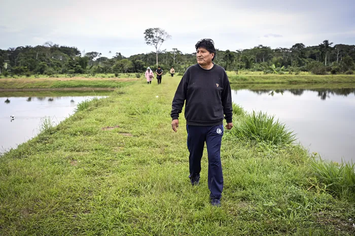 Evo Morales en Villa Victoria, Cochabamba, Bolivia (archivo, junio de 2026). · Foto: Martín Bernetti, AFP