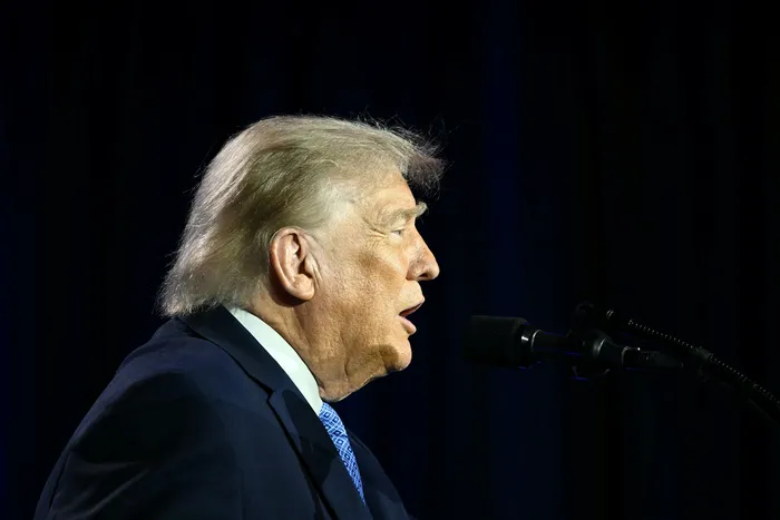 Donald Trump, el 26 de junio. Foto: Kent Nishimura, AFP