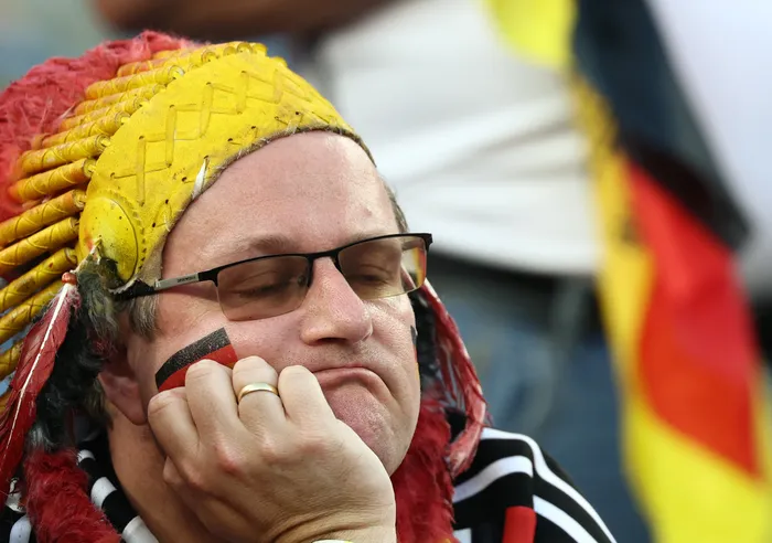 Hinchas de Alemania, el 29 de junio, en Boston. · Foto: Franck Fife, AFP