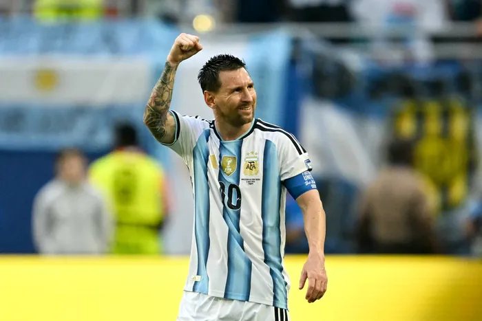 Lionel Messi, el 3 de julio, en Miami. · Foto: Chandan Khanna, AFP