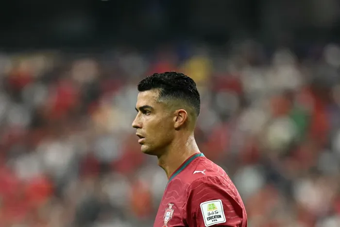Cristiano Ronaldo, el 6 de julio, durante el partido ante España, en Dallas, Estados Unidos. · Foto: Paul Ellis, AFP