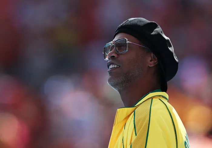 Ronaldinho en el New York New Jersey Stadium en East Rutherford, Nueva Jersey (archivo, junio de 2026) · Foto: Buda Mendes, Getty Images, AFP