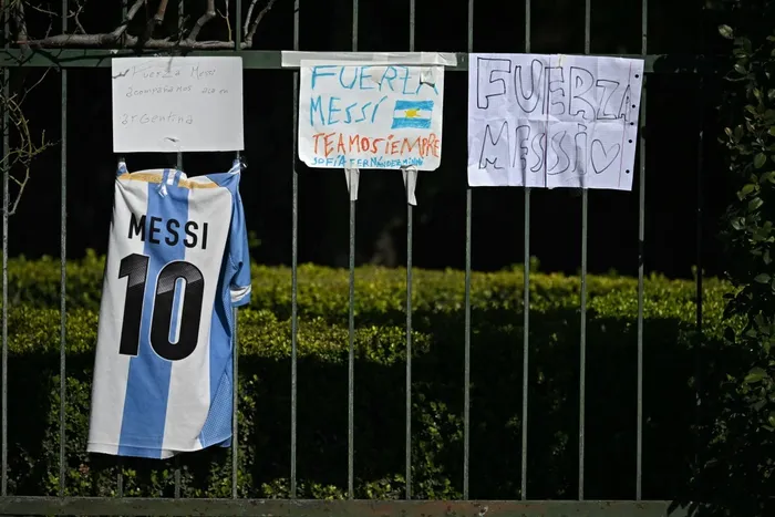 Cementerio El Prado, el 9 de agosto, en la provincia de Santa Fe. · Foto: Luis Robayo, AFP