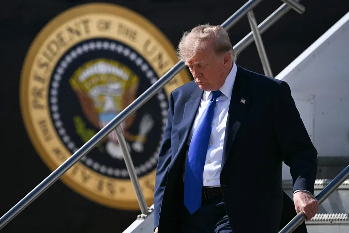 Donald Trump, el 9 de setiembre, en Washington. · Foto: AFP