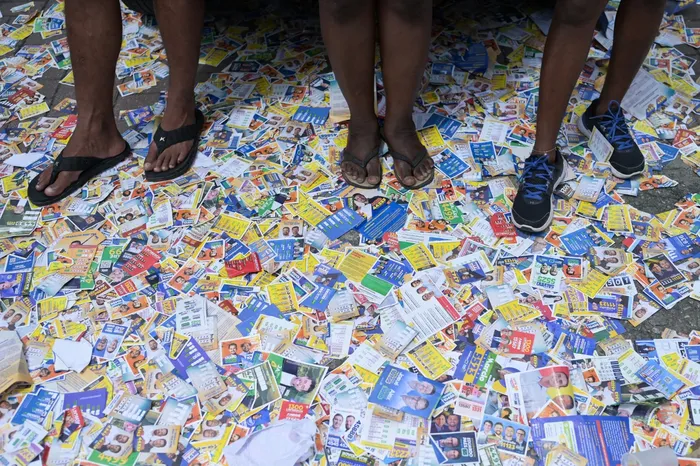 Favela Ciudad de Dios, el 4 de octubre, en el suroeste de Río de Janeiro. · Foto: Tercio Teixeira, AFP