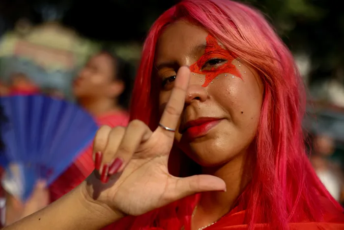 Seguidores de Luiz Inácio Lula da Silva, el 11 de octubre, en Manaos. · Foto: Michel Dantas, AFP
