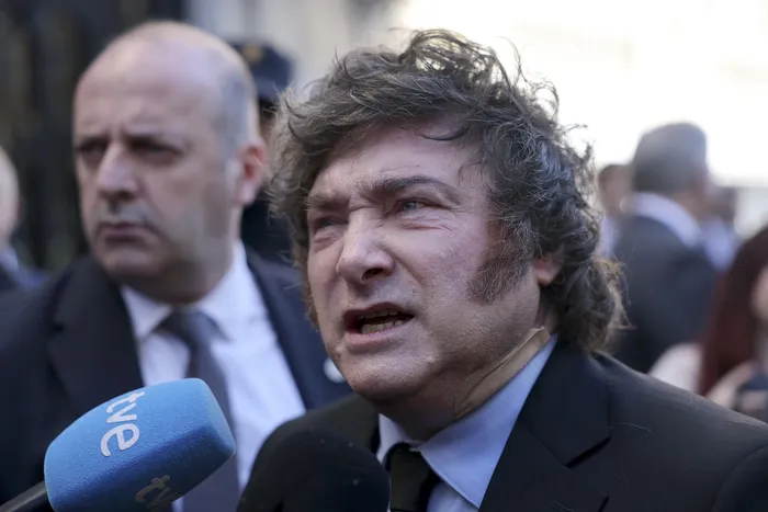 Javier Milei. · Foto: Thomas Coex, AFP