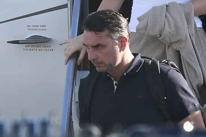 Flávio Bolsonaro, el 28 de octubre, en Miami · Foto: AFP