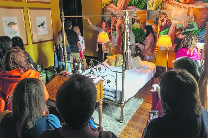 Visita guiada al Palacio Acosta y Lara. · Foto: Martin Hernández Müller