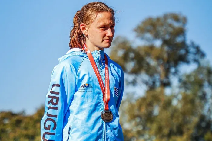 Antonella Bonomi. Foto: Federación Paraguaya de Atletismo (archivo, julio de 2025).
