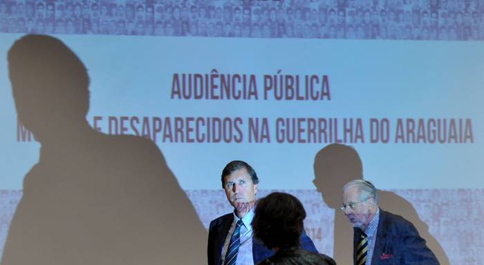 Audiencia pública sobre los desaparecidos de la guerrilla de Araguaia, realizada por la Comisión Nacional de la Verdad. foto: (archivo, agosto de 2014). · Foto: Antonio Cruz, Agencia Brasil