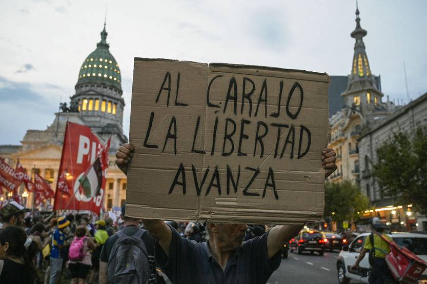 Argentina PoliticsEconomyCongressProtest
