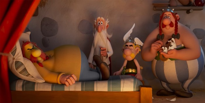 Asterix y Obelix: El combate de los jefes.
