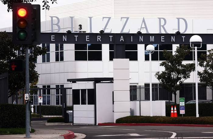 Campus de Blizzard Entertainment en en Irvine, California. · Foto: Mario Tama, Getty Images, AFP