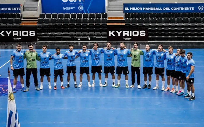 Selección Uruguaya Senior Masculina, el 19 de enero de 2026
Foto: Federación Uruguaya de Handball