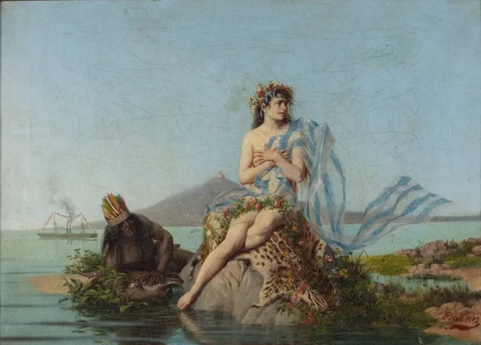 Resurgimiento de la Patria, 1898. Juan Manuel Blanes (1830-1901).