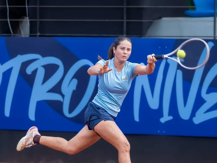 Sofía Barbosa, el 22 de abril, durante los Juegos Sudamericanos de la Juventud en Panamá. Foto: Udesur