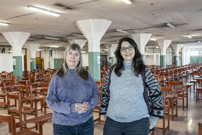Leticia Vidal y Alejandra Girona. · Foto: Ernesto Ryan