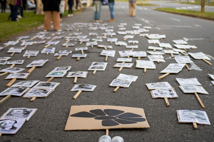 Marcha del Silencio en Colonia del Sacramento. (Archivo, mayo de 2023) · Foto: Ignacio Dotti