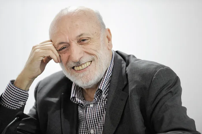 Carlo Petrini en la Feria Internacional del Libro de Turín, Italia (archivo, 2018). · Foto: Omar Bai, NurPhoto, AFP