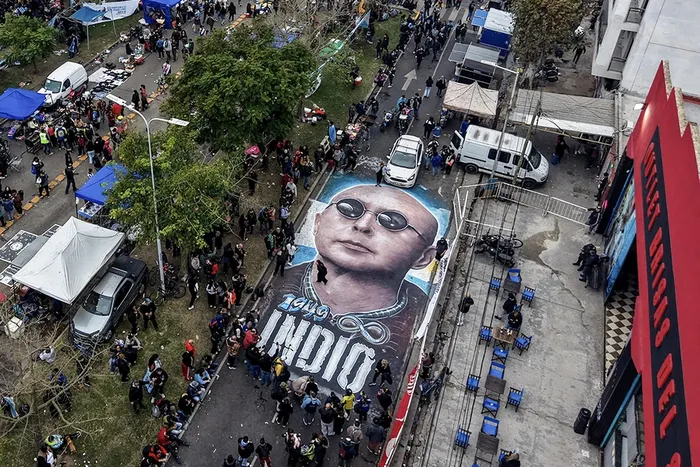 Villa Domínico, provincia de Buenos Aires, el 7 de junio. · Foto: Tomás Cuesta, AFP