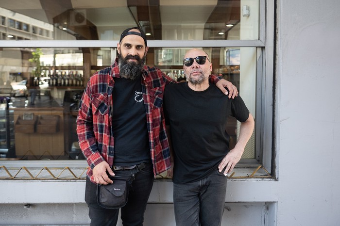 Marcos Barcellos y Diego Presa. · Foto: Alessandro Maradei