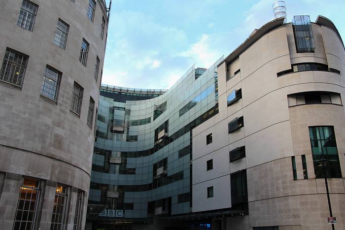 Sede de la BBC en Londres (archivo, octubre de 2016). · Foto: Fred Romero, creative commons