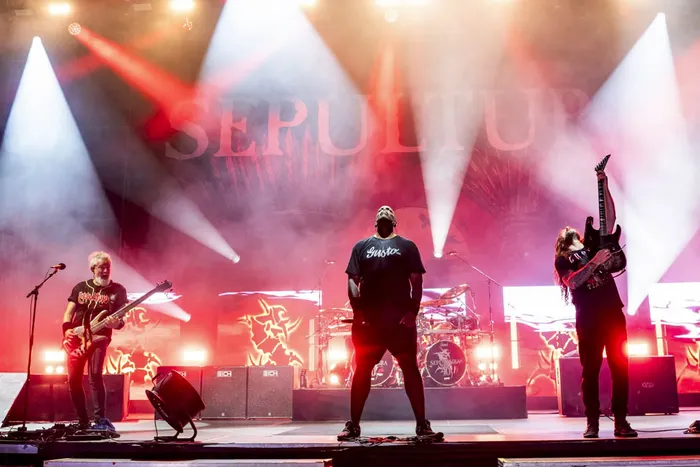 Sepultura. Foto: redes sociales de la banda (@rodrigosimasphoto)