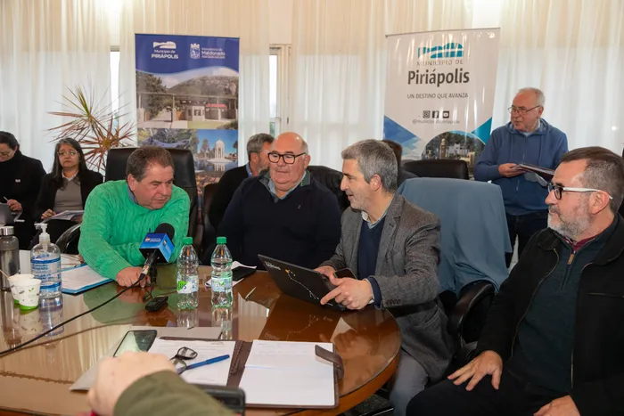 Rene "Chice Graña", Miguel Abella, Pablo Caggiani, Manuel Oroño, el 27 de agosto · Foto: Pablo Serrón